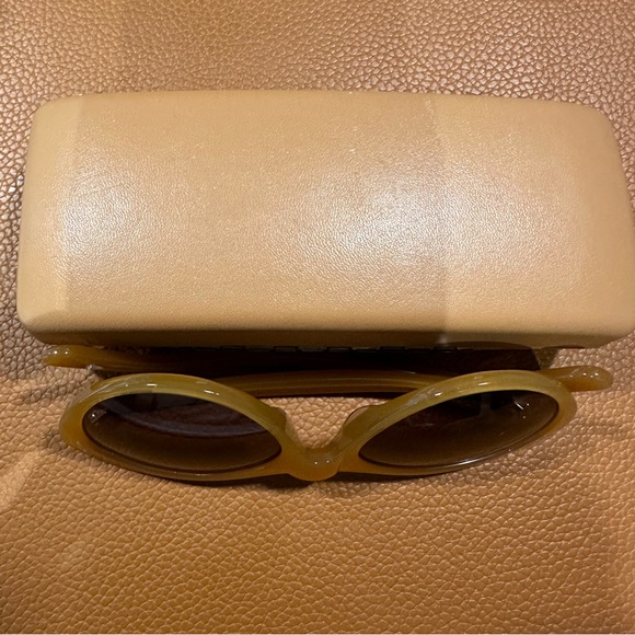 Selima optic sun for J.Crew collab sunglasses in beige - Picture 4 of 6